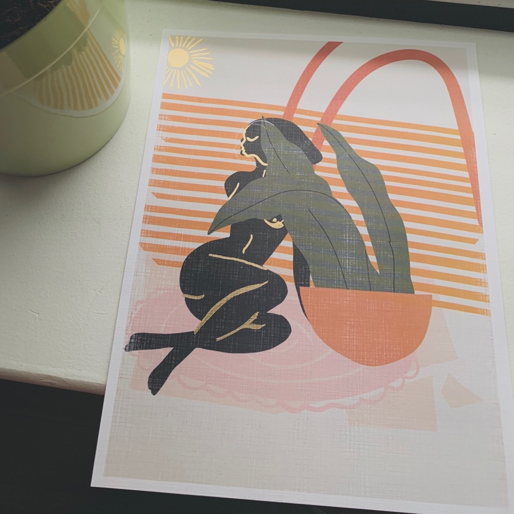 Original Print Wall Decor - 8 1/2 x 11”
